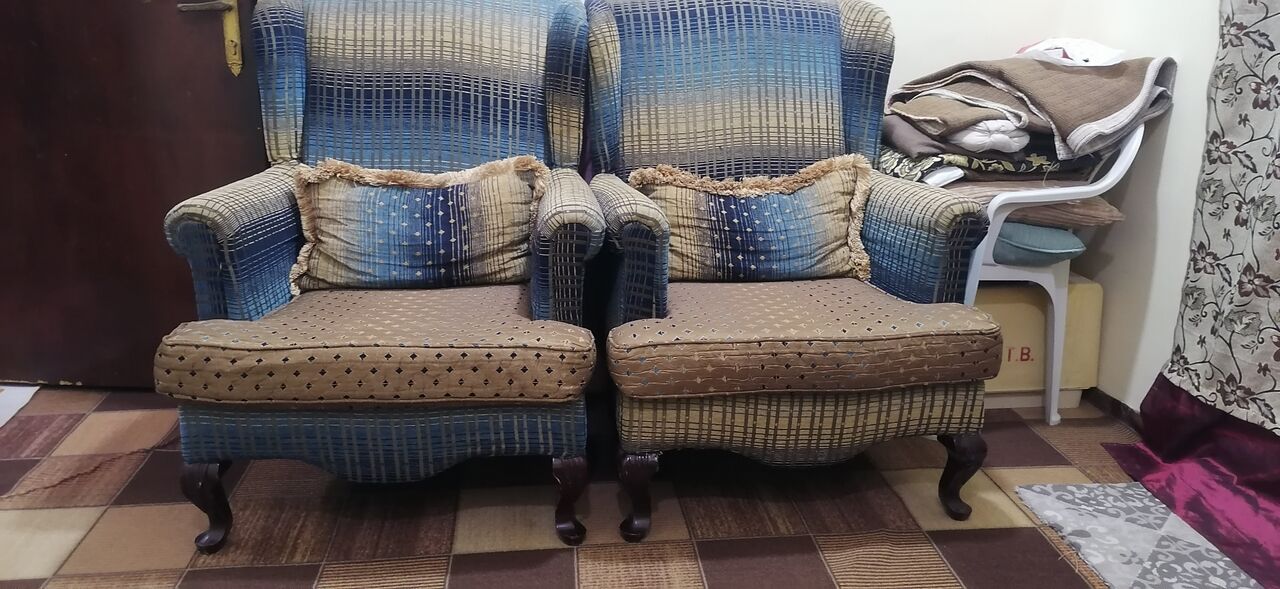 Al Mahjar, Furniture, SAR 550,  I Want To Sale My 7 Seater Sofa Set