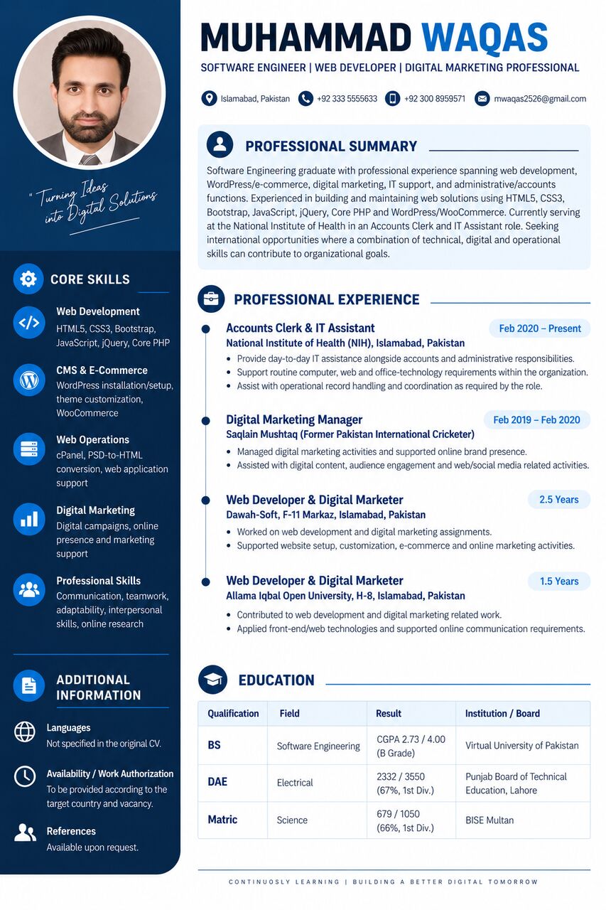 Riyadh, Job Seekers, Web Developer Software Engineer