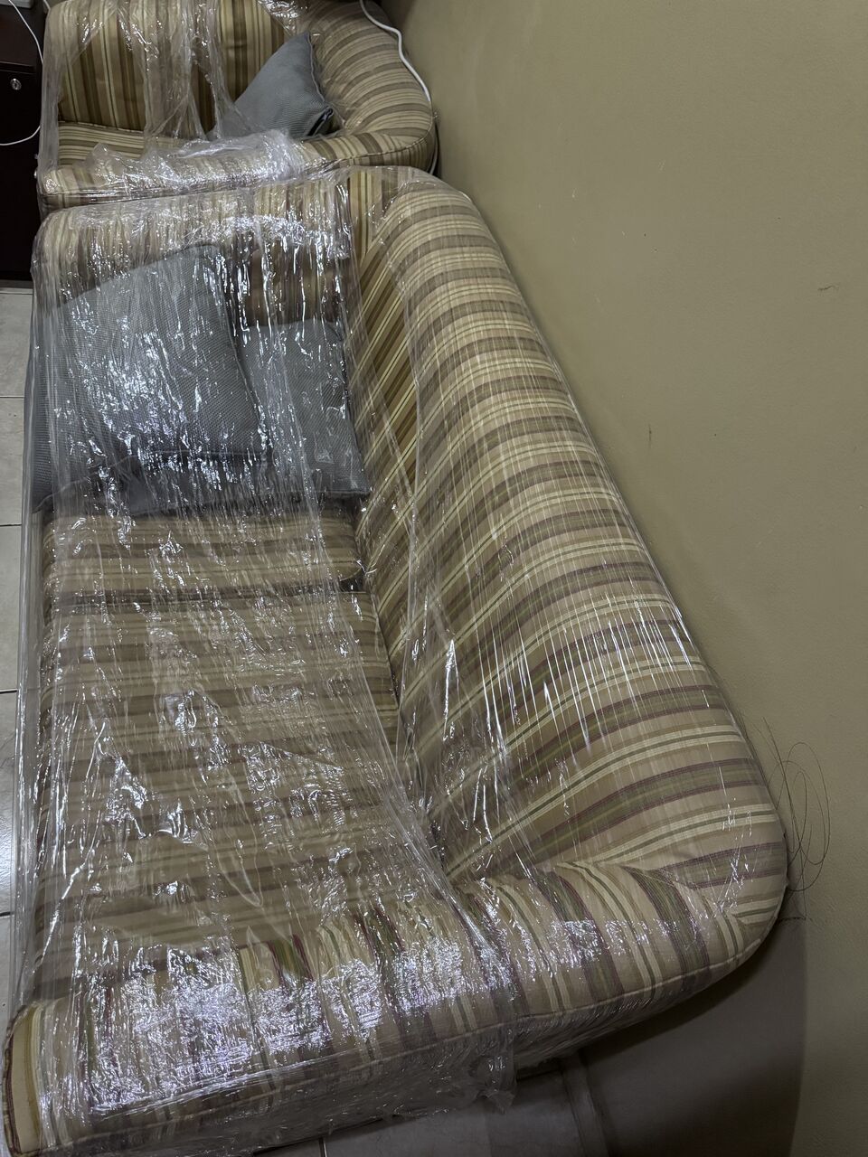 Khobar, Furniture, SAR 150,  2 Seater And 1 Seater Sofa For Sale