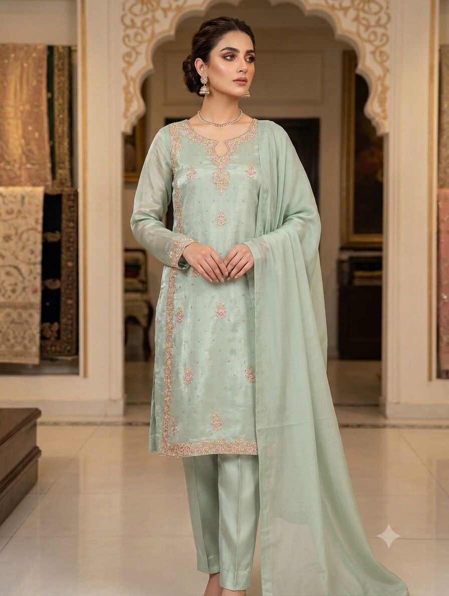 Khobar, Clothing & Accessories, SAR 120,  3pc Pakistani Fancy Dress