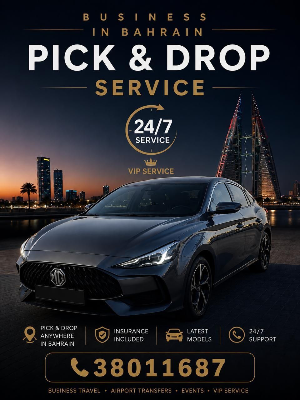 Manama, Job Seekers, A Reliable Car Service For Pick-up And Drop-off...