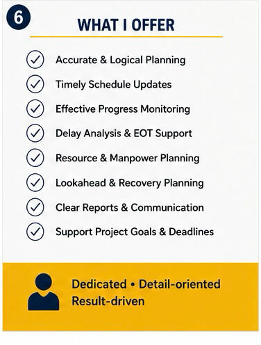 Riyadh, Job Seekers, Planning Engineer | Primavera P6 | Project Planning & Scheduling