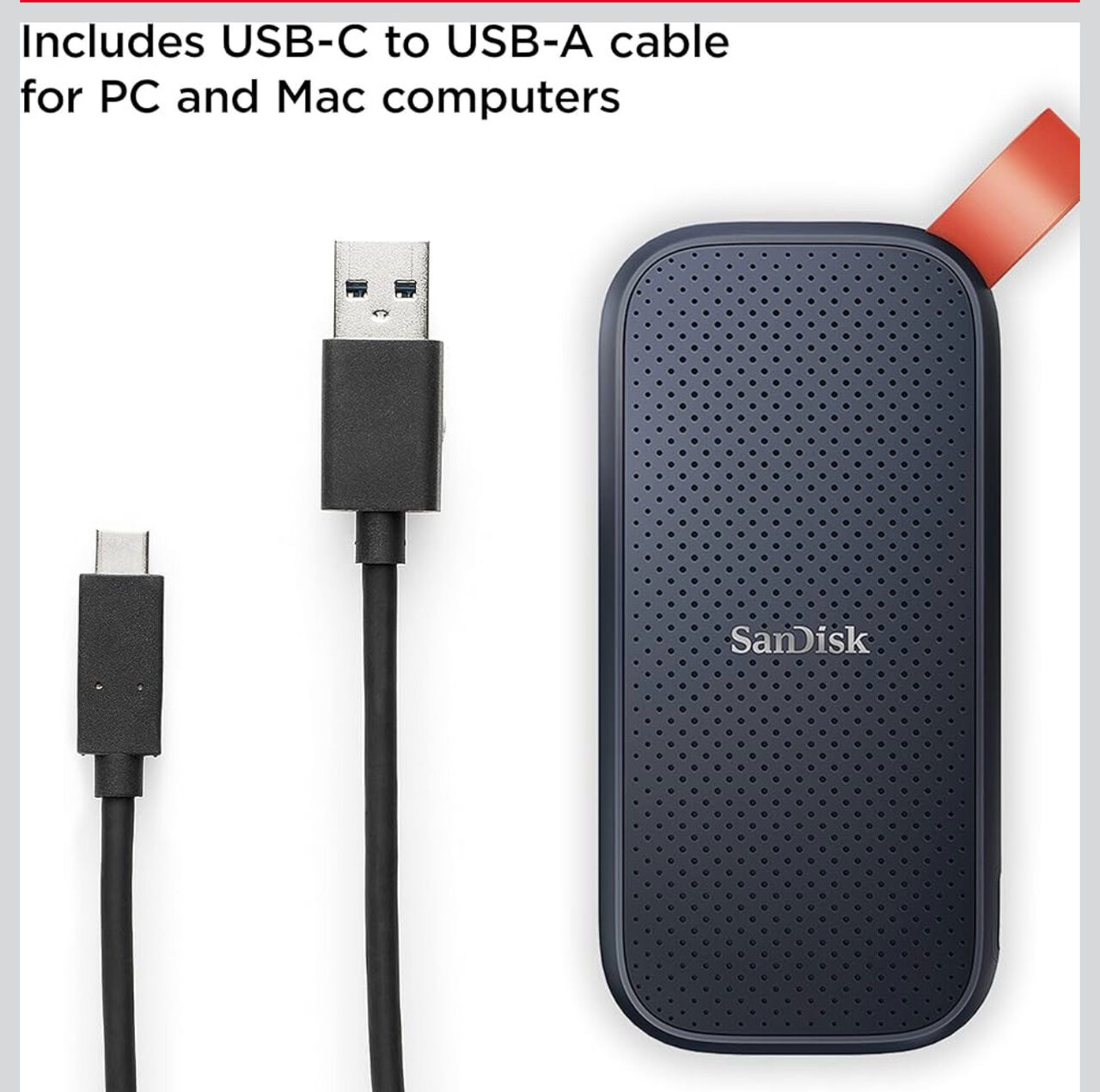 Al Sharafeyah, Computers, SAR 479,  SanDisk Portable SSD 1 TB (External Hard Drive With SSD Technology 2.5 Inches, 800 MB/s,Bl