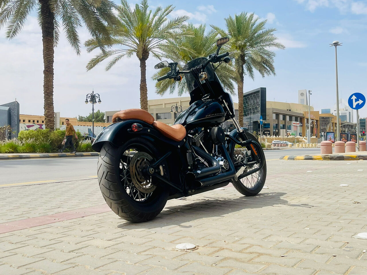 Riyadh, Motorcycles, SAR 29000,  Harley Davidson Softail Blackline Doctor Owned For Sale!