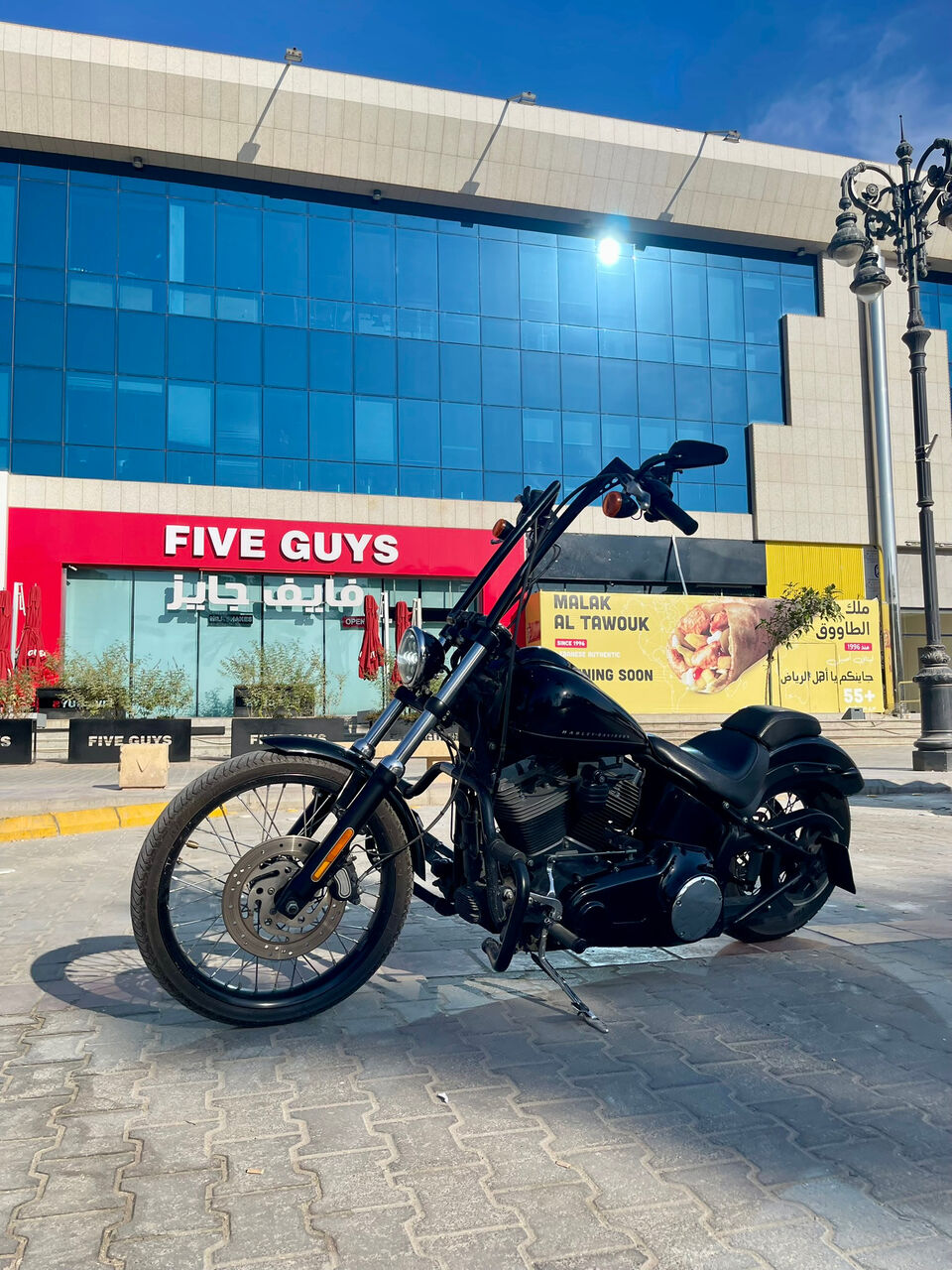 Riyadh, Motorcycles, SAR 29000,  Harley Davidson Softail Blackline Doctor Owned For Sale!