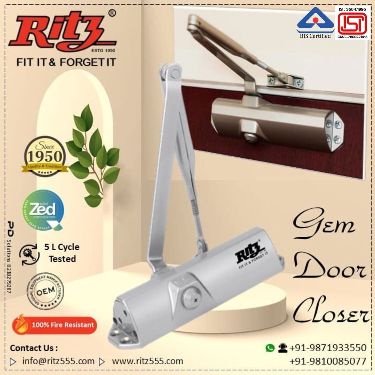 Mumbai, Heavy Equipment, Gem Door Closer