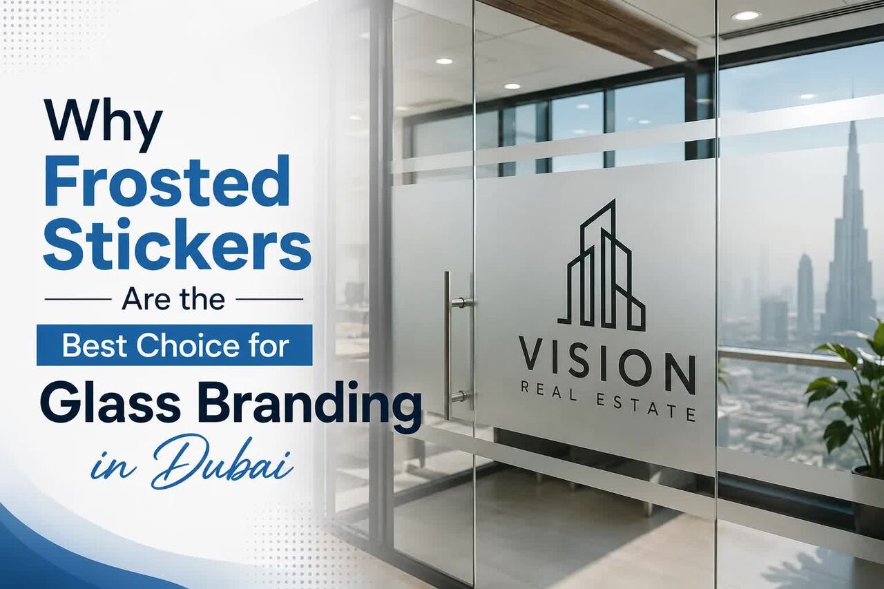 Abu Dhabi, Printing, Frosted Glass Stickers Dubai &mdash; Privacy And Branding