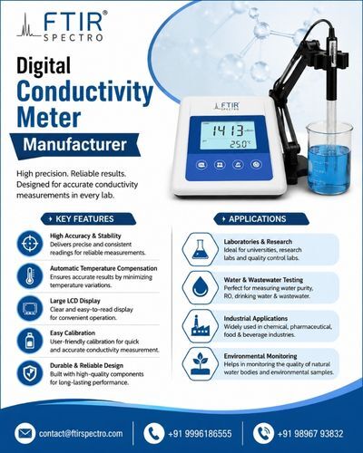 Mumbai, Electronics, INR 1,  Digital Conductivity Meter Manufacturer