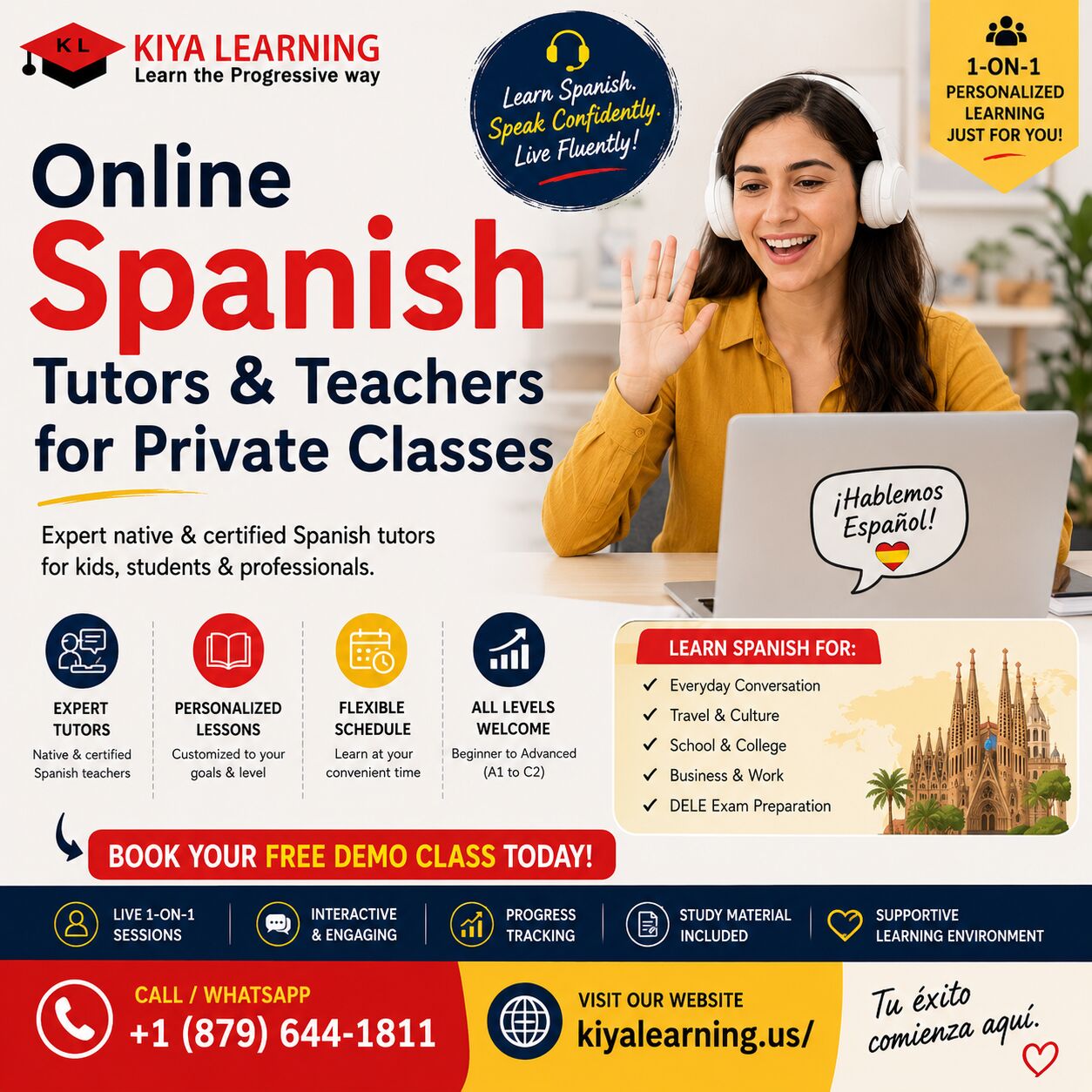 New York, Education, Online Spanish Tutors & Teachers For Private Classes