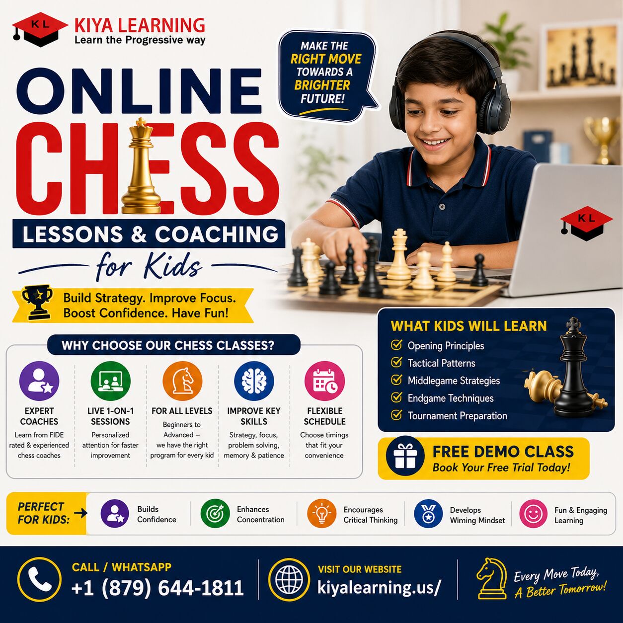 New York, Education, Online Chess Lessons & Coaching For Kids