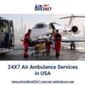 24X7 Air Ambulance Services In USA