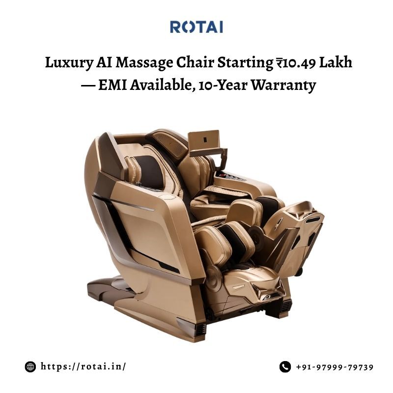 Jaipur, Machinery, INR 1049000,  Luxury AI Massage Chair Starting ₹10.49 Lakh — EMI Available, 10-Year Warranty