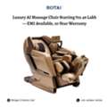 INR 1049000,  Luxury AI Massage Chair Starting ₹10.49 Lakh — EMI Available, 10-Year Warranty