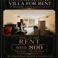 BHD 800,  130 Sq. Meter,  Commercial Villa For Rent In Mahooz