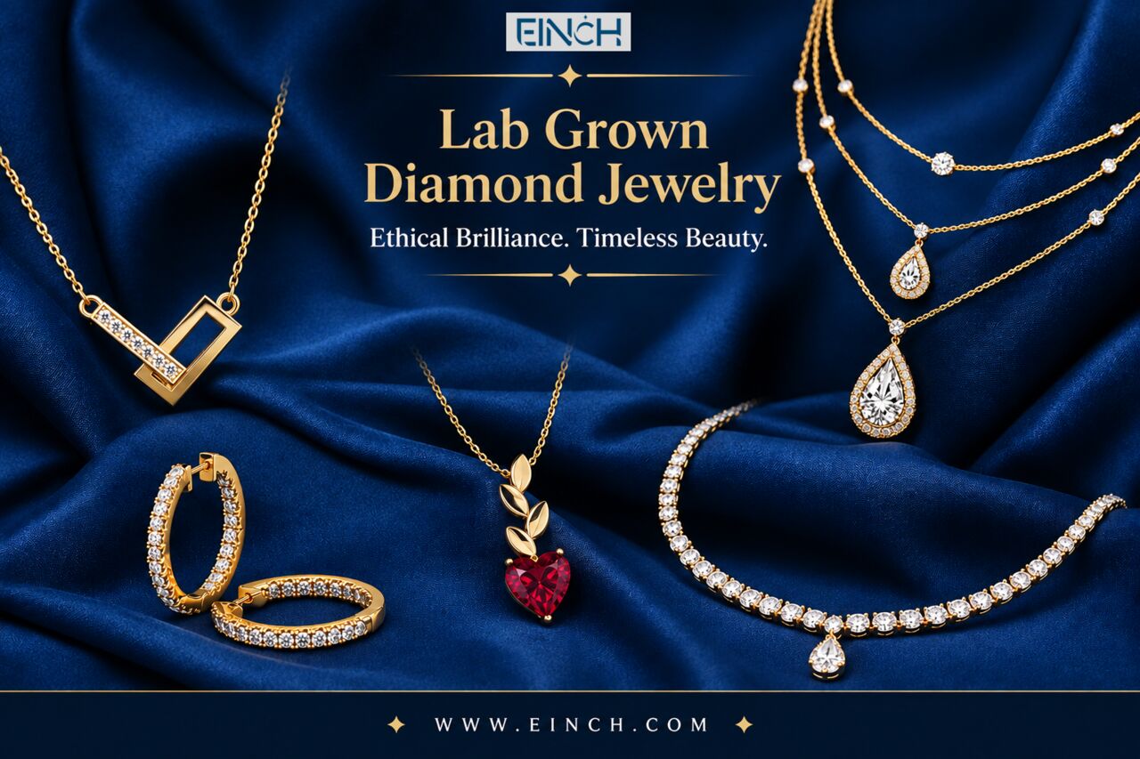 Mumbai, Jewelry, Lab Grown Diamond Jewlery​