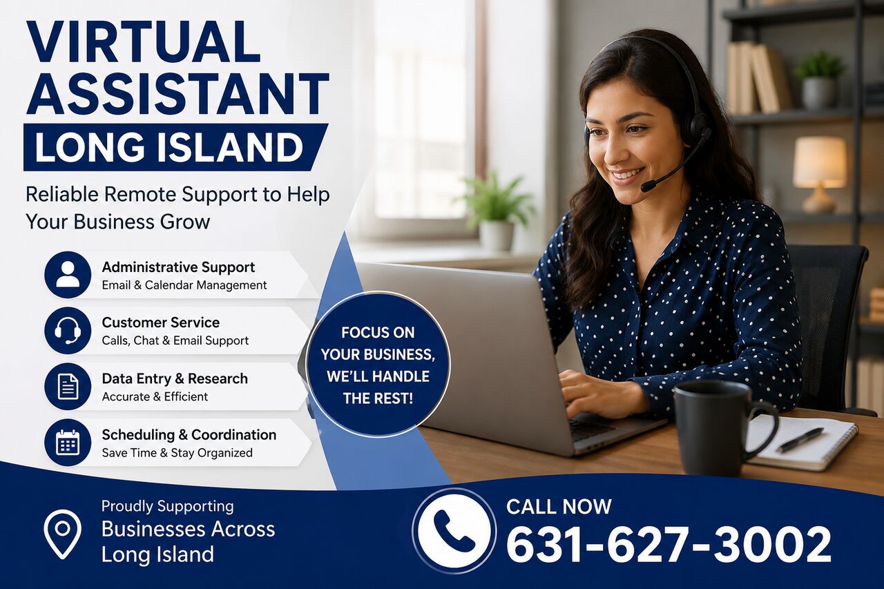 New York, Business, Virtual Assistant Long Island &ndash; Reliable Remote Support
