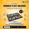 Durable Number Plate Holders Designed For Easy Fitting