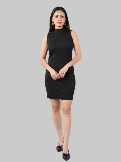 Mumbai, Clothing & Accessories, INR 649,  Ribbed Western Dress For Women &ndash; Minimal Look, Better Comfort
