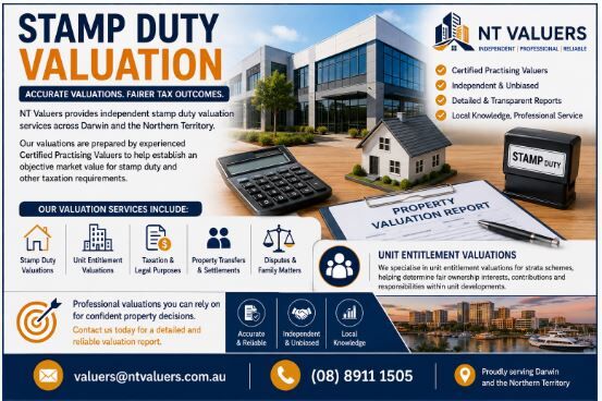 Sydney, Real Estate, Stamp Duty Valuation Services In Darwin