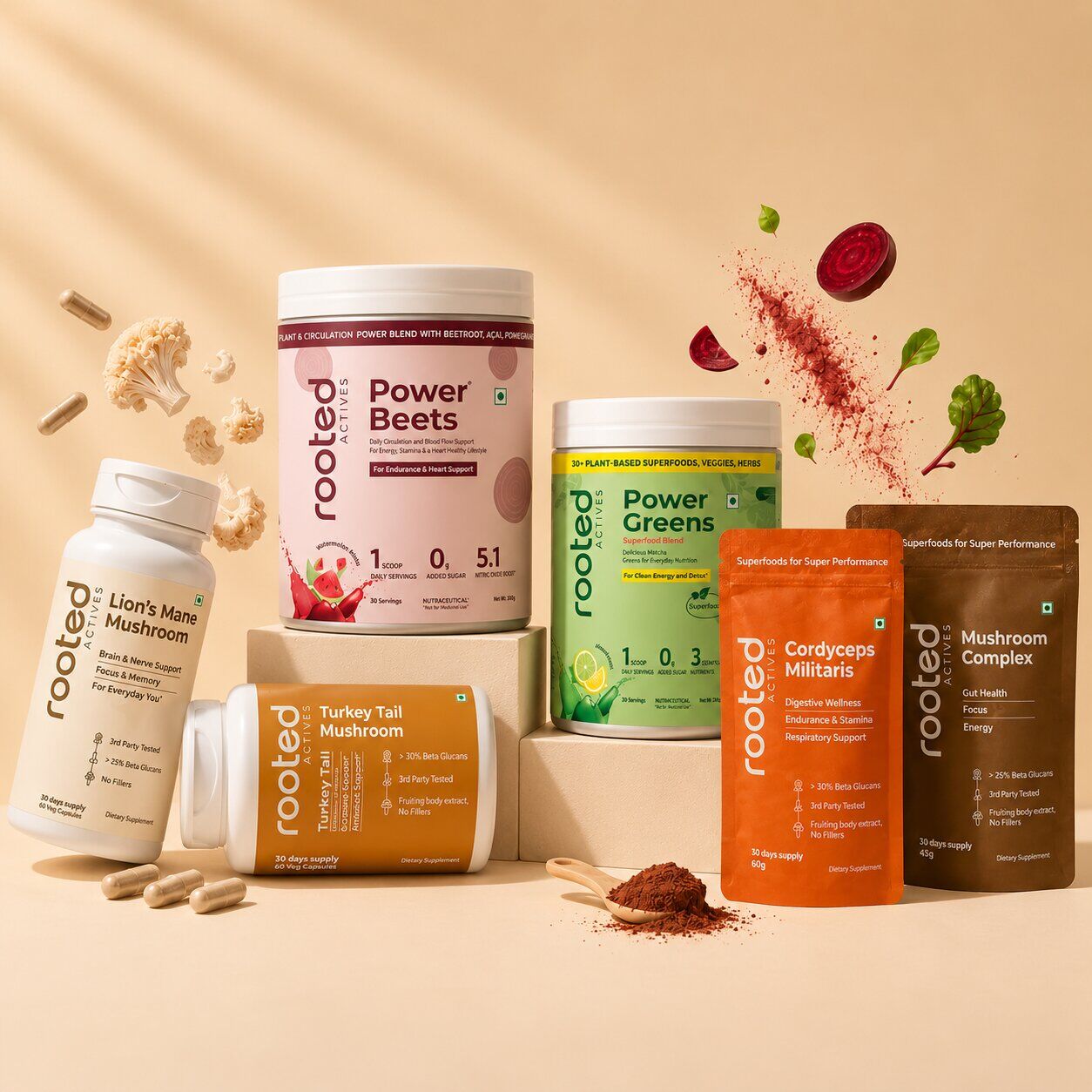 Gurgaon, Health & Beauty Items, INR 638,  Energy Booster Supplements - Beetroot, Cordyceps & Shilajit