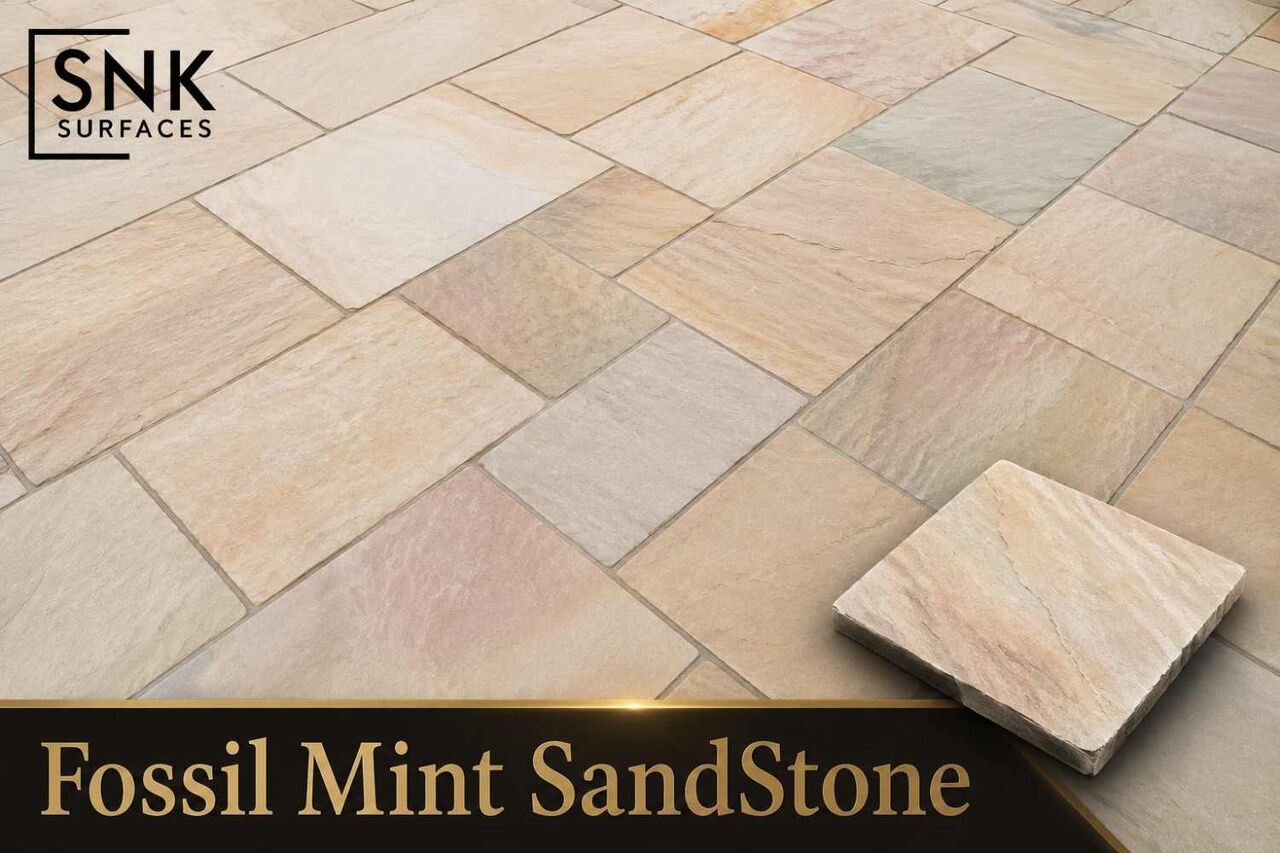 London, Businesses For Sale, Premium Fossil Mint Indian Sandstone UK Supply