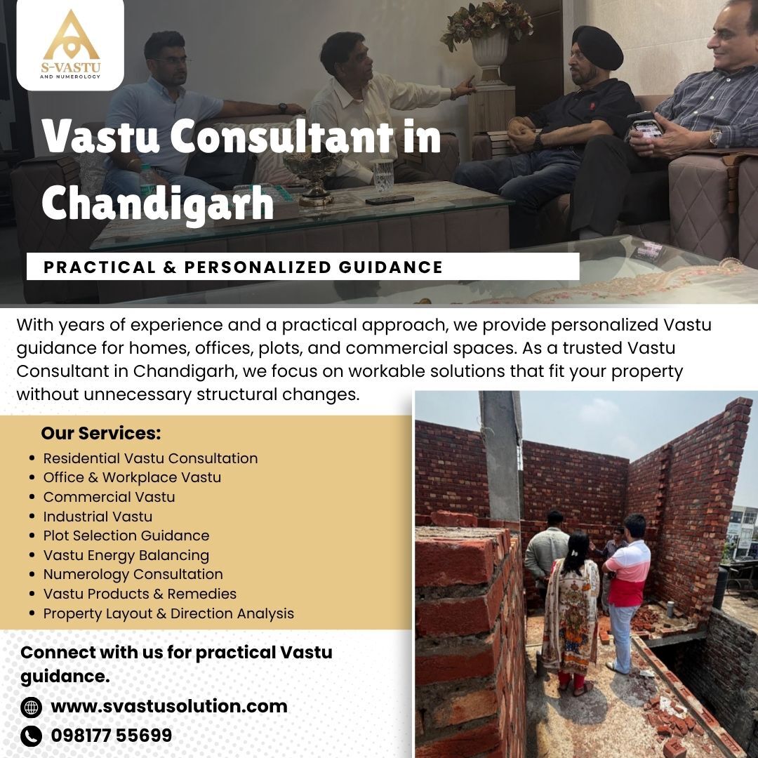 Chandigarh, Business, Vastu Consultant In Chandigarh