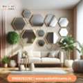 Hexagon Mirror Wall Decor - Wall Of Dreams