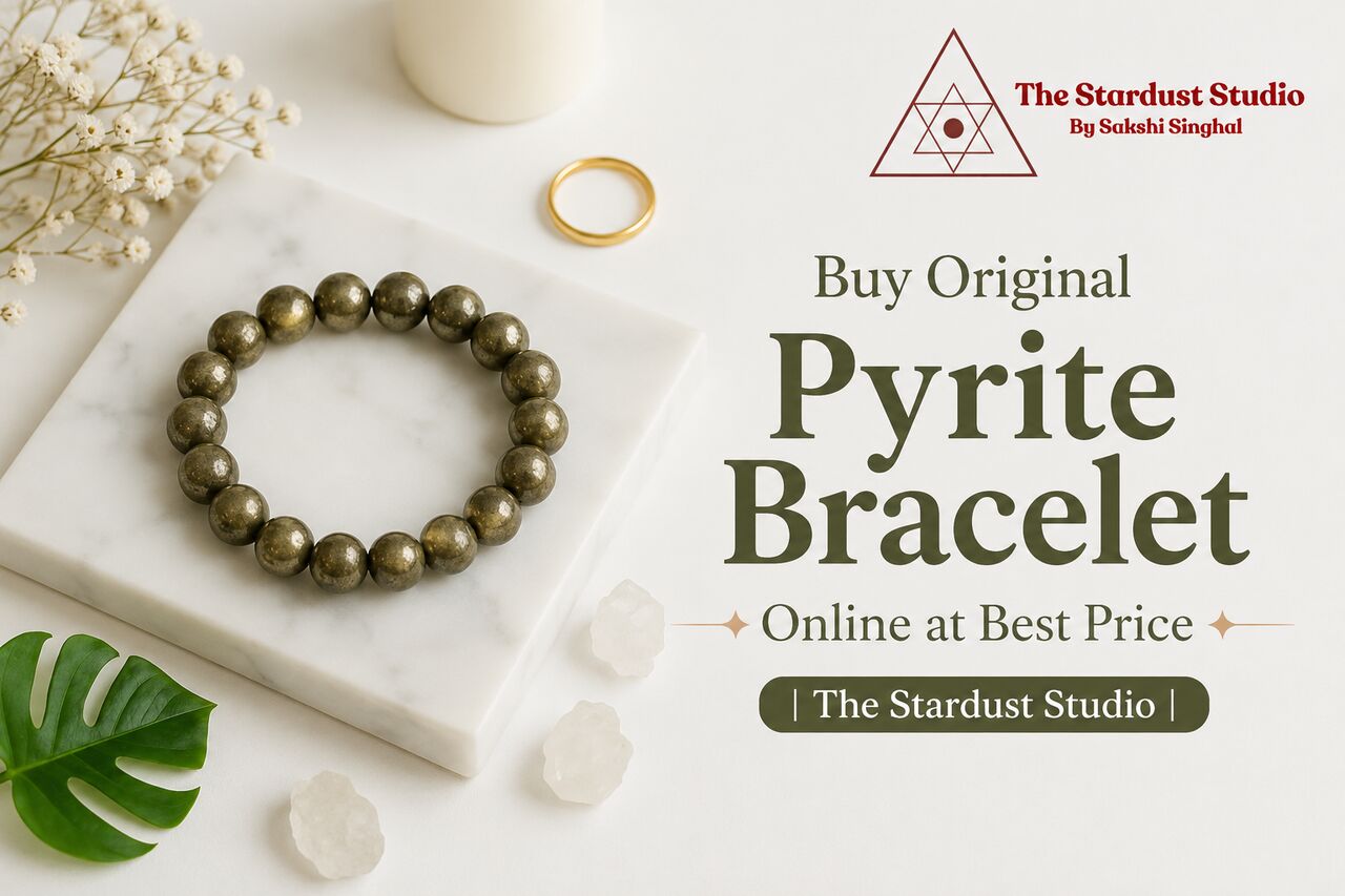 Gurgaon, Collectibles, INR 991,  Buy Original Pyrite Bracelet Online At Best Price | The Stardust Studio