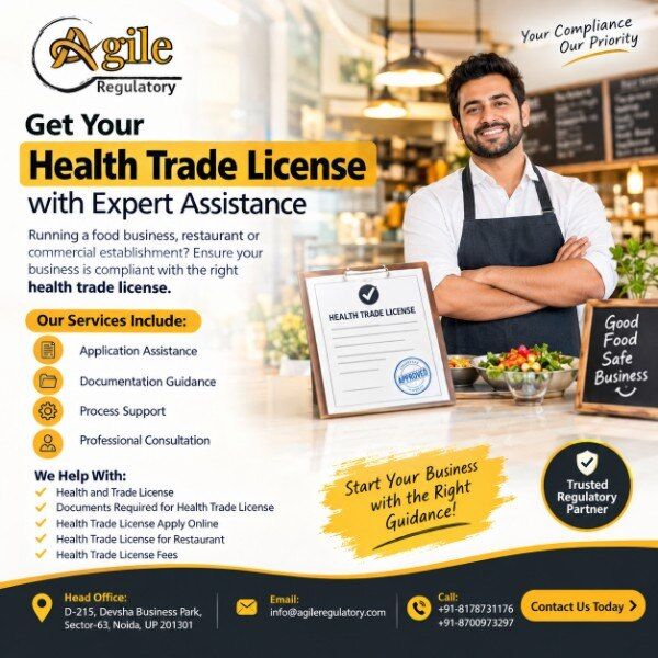 Noida, Legal, Health Trade License Fees & Application Assistance