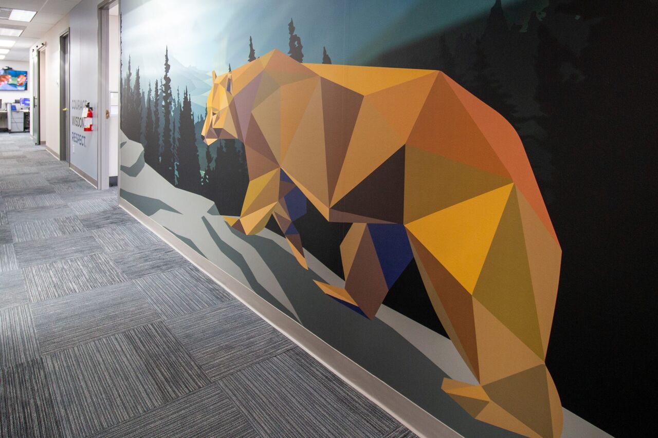 New York, Business, Custom Wall Murals In Fort Worth West That Transform Business Interiors