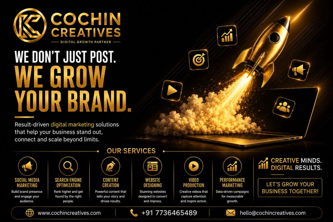Kochi, Marketing, Cochin Creatives | Digital Marketing Agency In Kochi