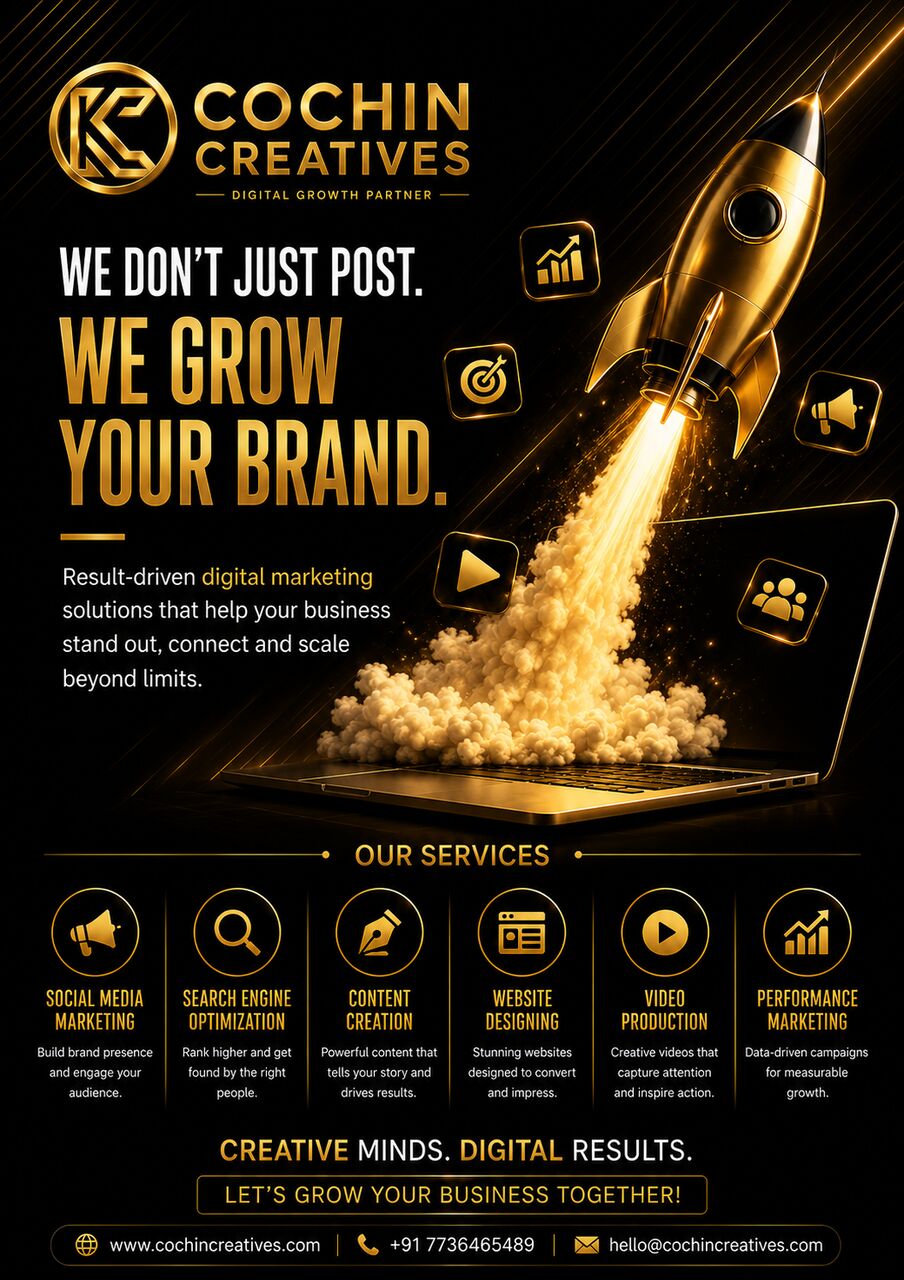 Kochi, Marketing, Cochin Creatives | Digital Marketing Agency In Kochi