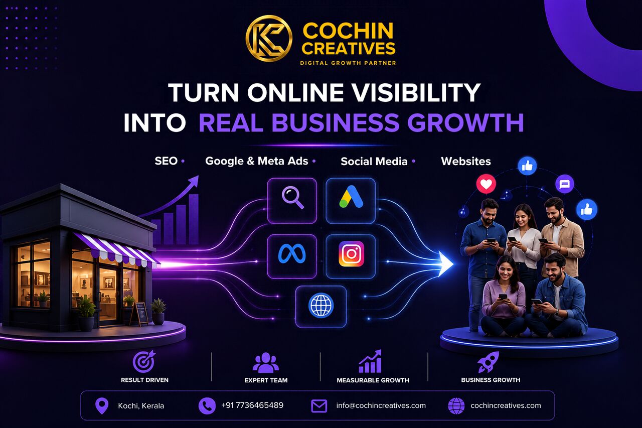 Kochi, Marketing, Cochin Creatives | Digital Marketing Agency In Kochi
