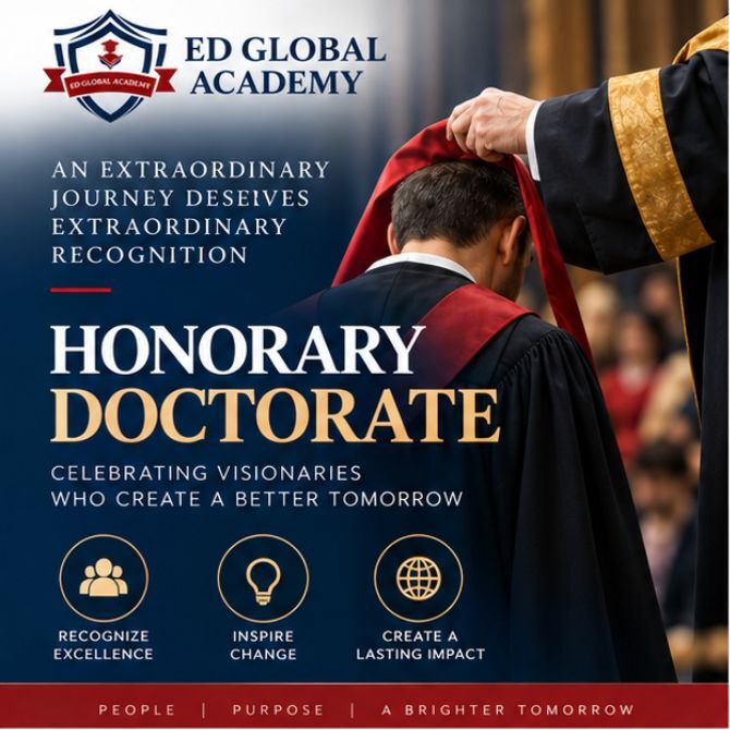 Sydney, Education, How Professional Achievements Can Lead To An Honorary Doctorate