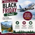 Alaska Airlines Black Friday Deals &ndash; Save On Holiday Flights- 30% Off