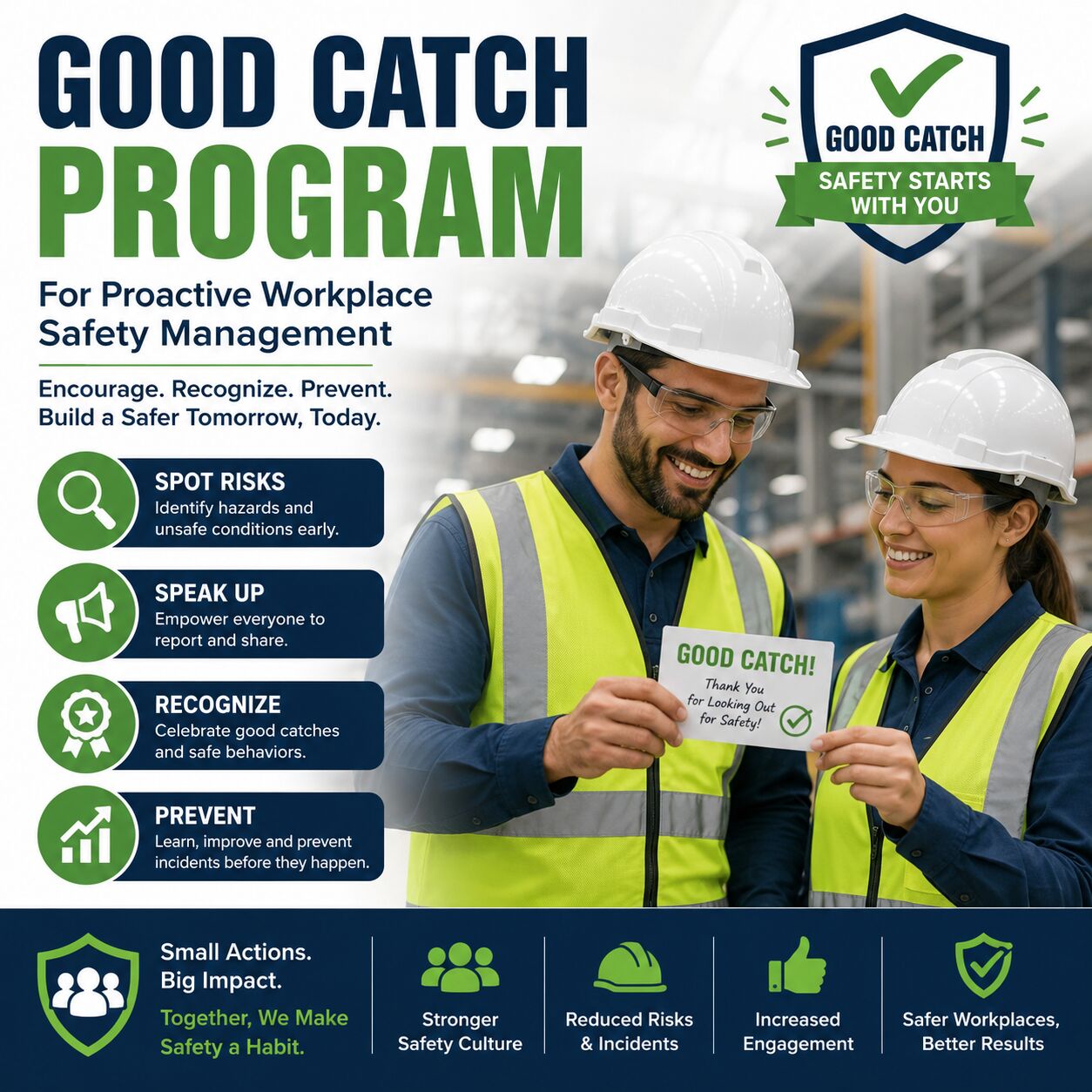 Dublin, Software Development, Good Catch Program For Proactive Workplace Safety Management