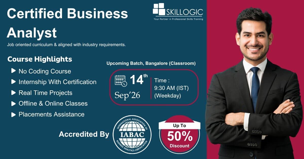 Indore, Education, Skillogic Business Analyst Course In Indore