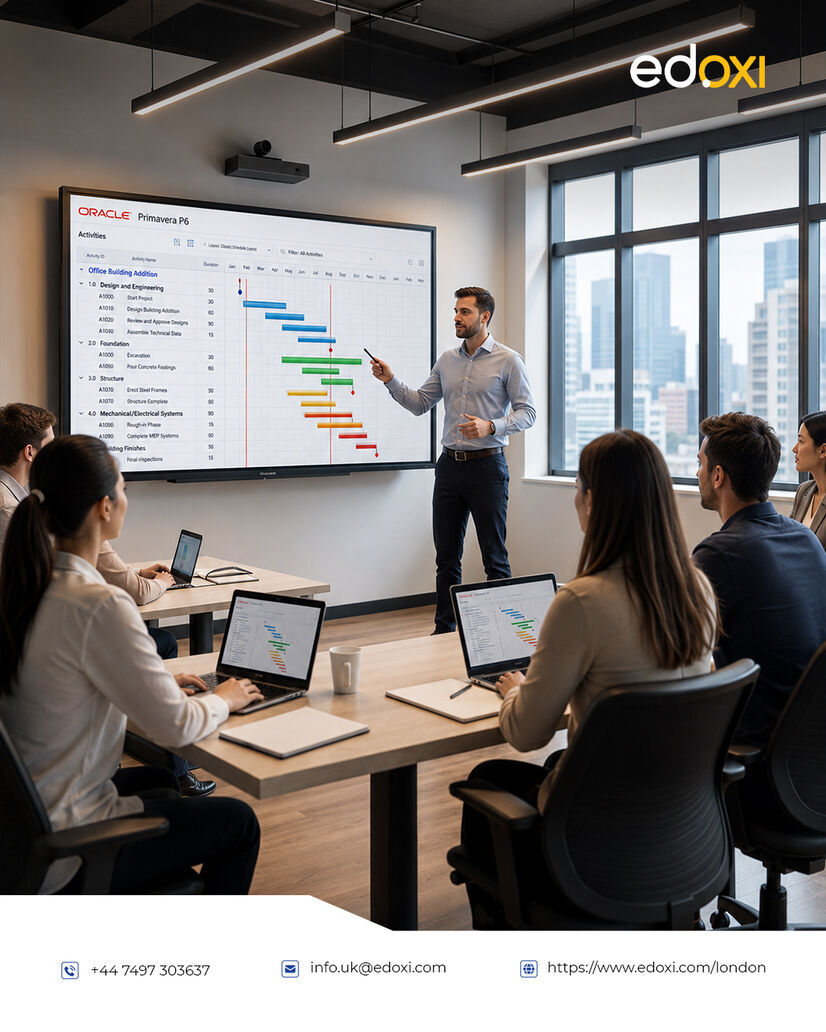 London, Lessons Offered, Turn Complex Projects Into Clear Plans With Primavera P6