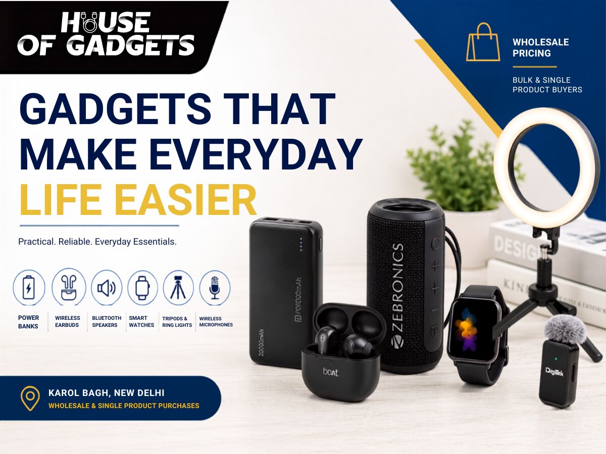 New Delhi, Electronics, Wholesale Electronics & Gadgets Supplier In Delhi