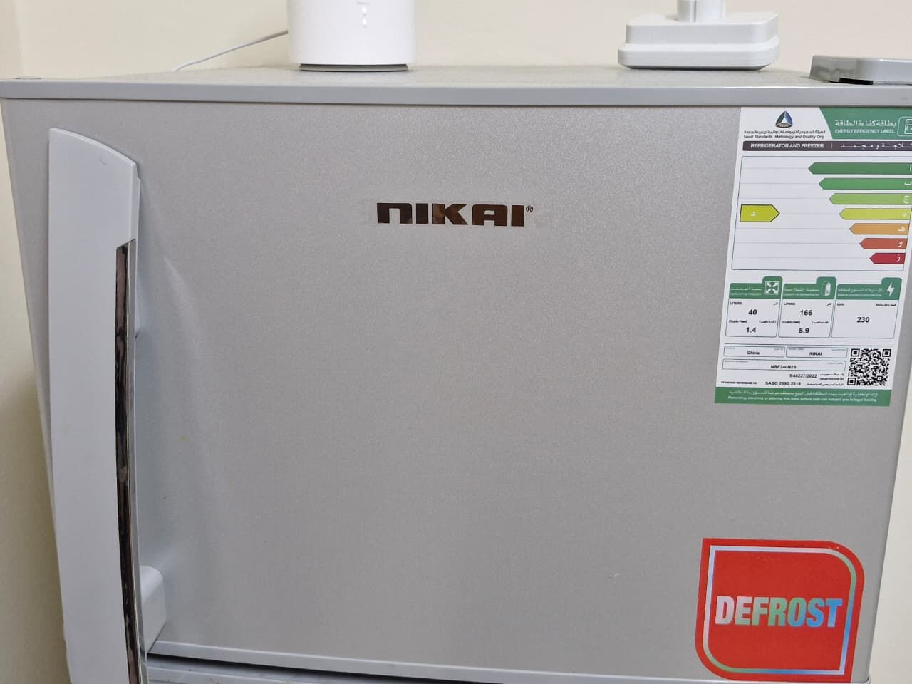 Riyadh, Appliances, SAR 950,  Fridge 206 Litre- Washing Machine -6 Kg ( Both Nikai)