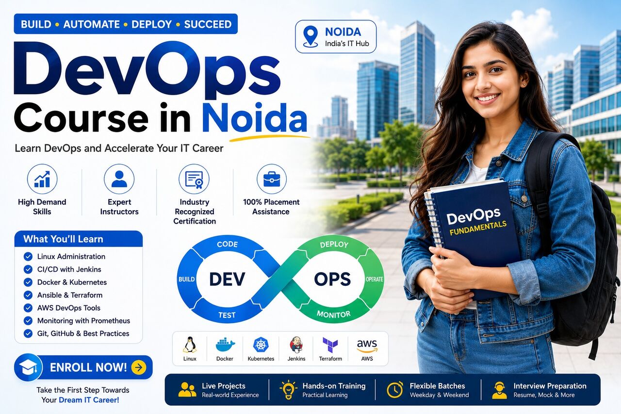 Noida, Education, Best DevOps Course In Noida For Students | Switch To Devops