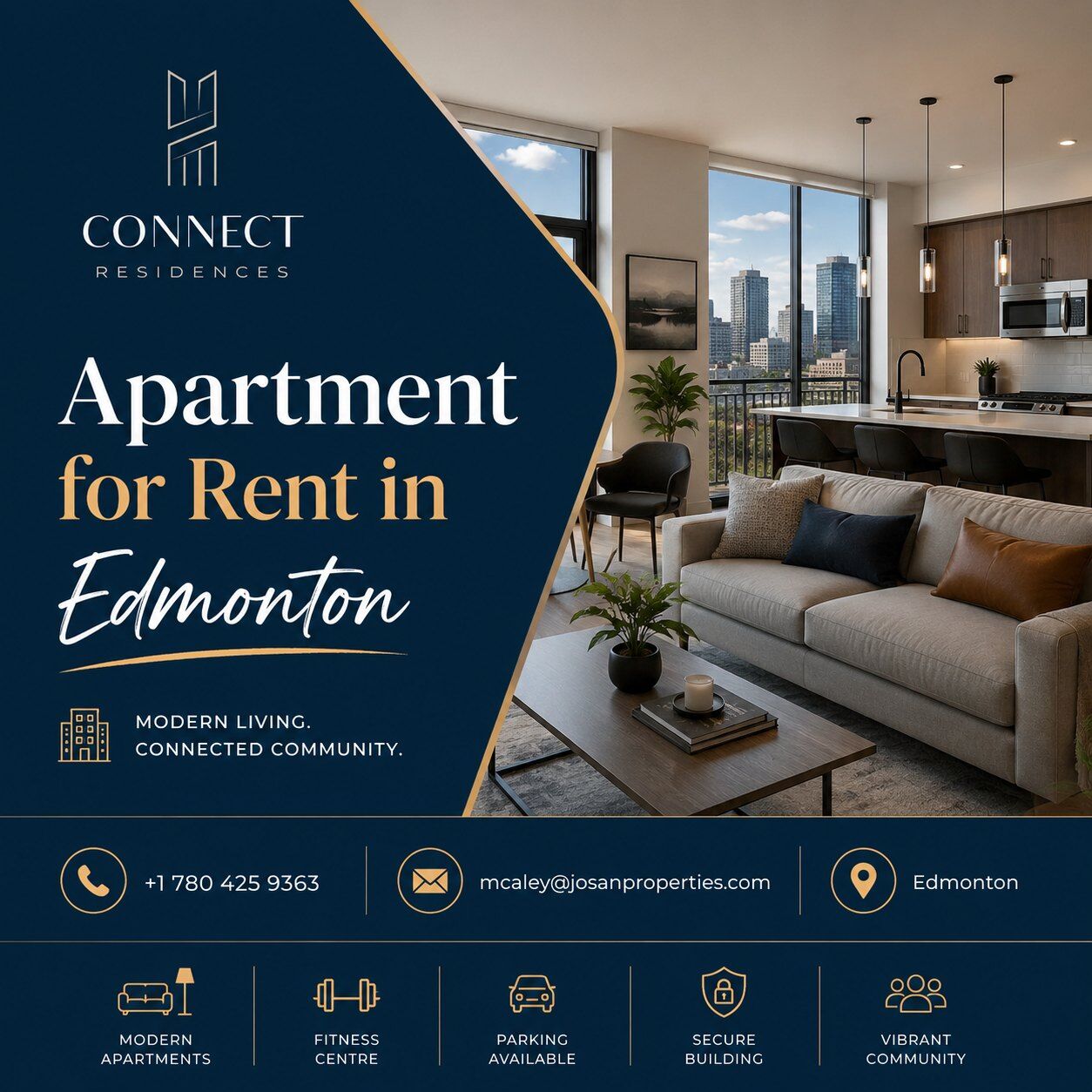 Edmonton, Apartments, Flats, Houses & Villas, Find A Comfortable Apartment For Rent In Edmonton With Connect Residences