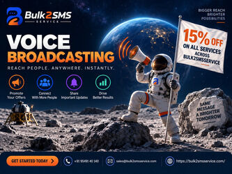 Gurgaon, Marketing, Let Your Voice Travel Beyond The Ordinary With Voice Broadcasting Service