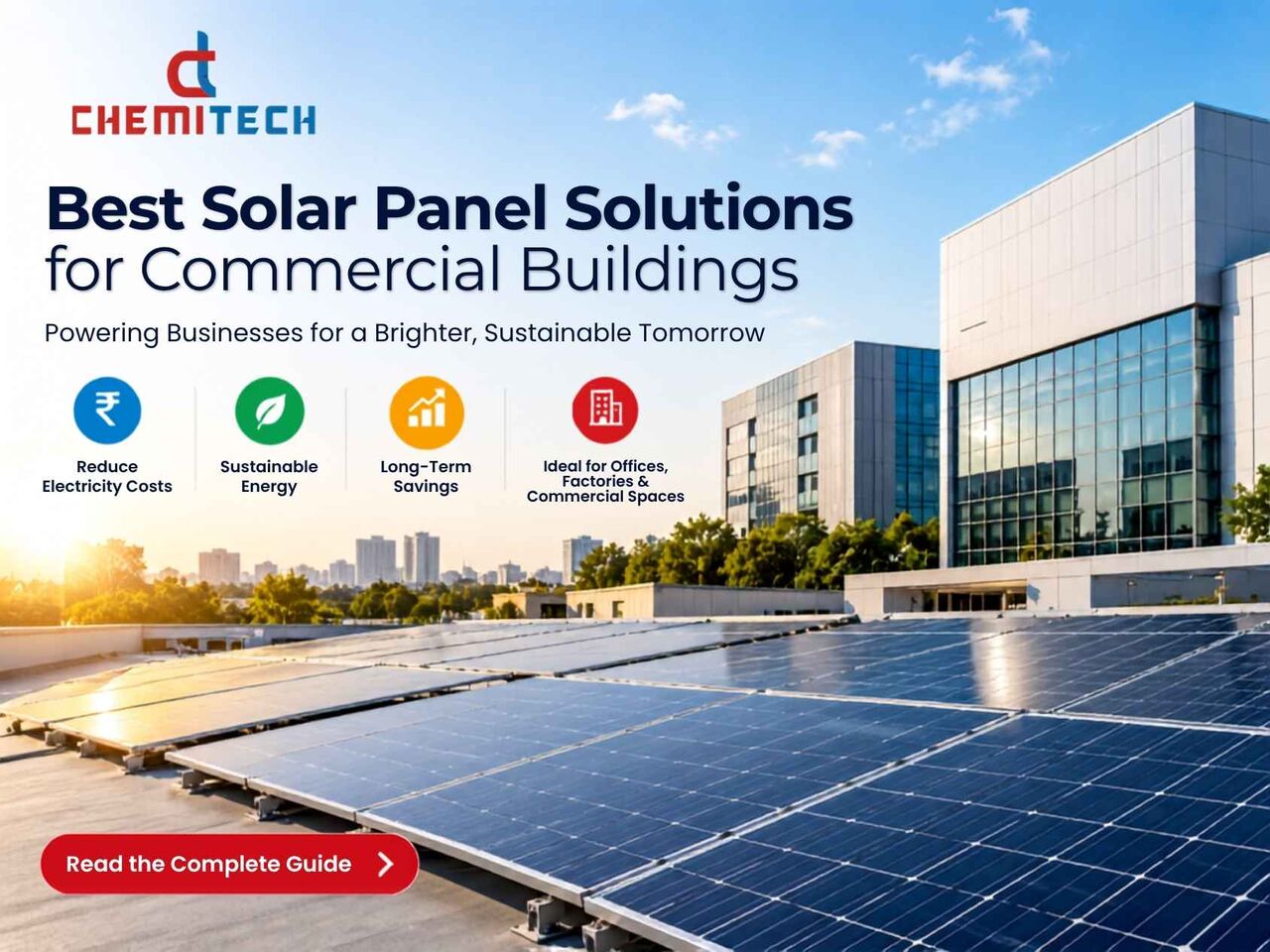 Noida, Industrial Machinery, Best Solar Panel Solutions For Commercial Buildings