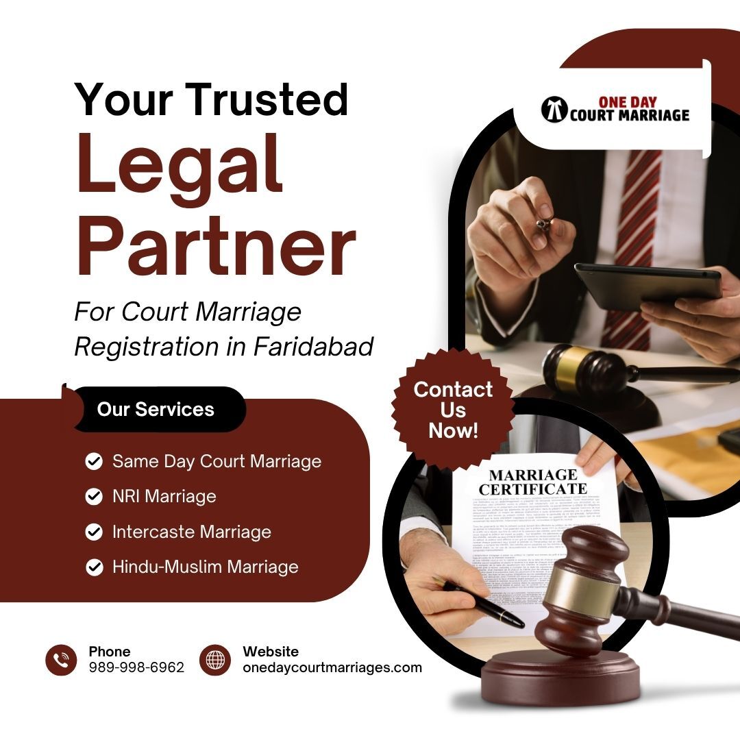Faridabad, Legal, Get Court Marriage Certificate In Faridabad