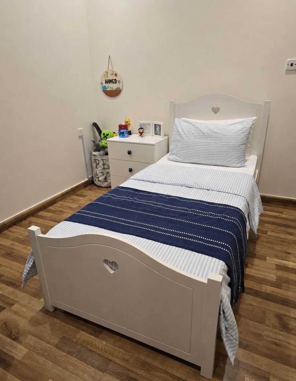 Riyadh, Furniture, SAR 650,  Home Centre Kids Single-Bed + Foam Mattress