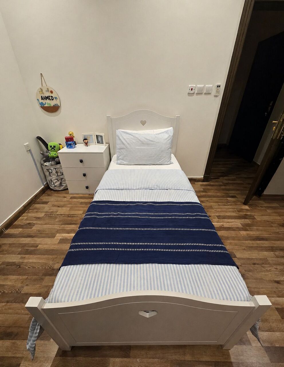 Riyadh, Furniture, SAR 650,  Home Centre Kids Single-Bed + Foam Mattress