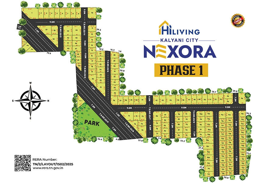 Chennai, Residential Plots, HiLiving Nexora &ndash; Premium Plots In Avadi For Your Dream Home