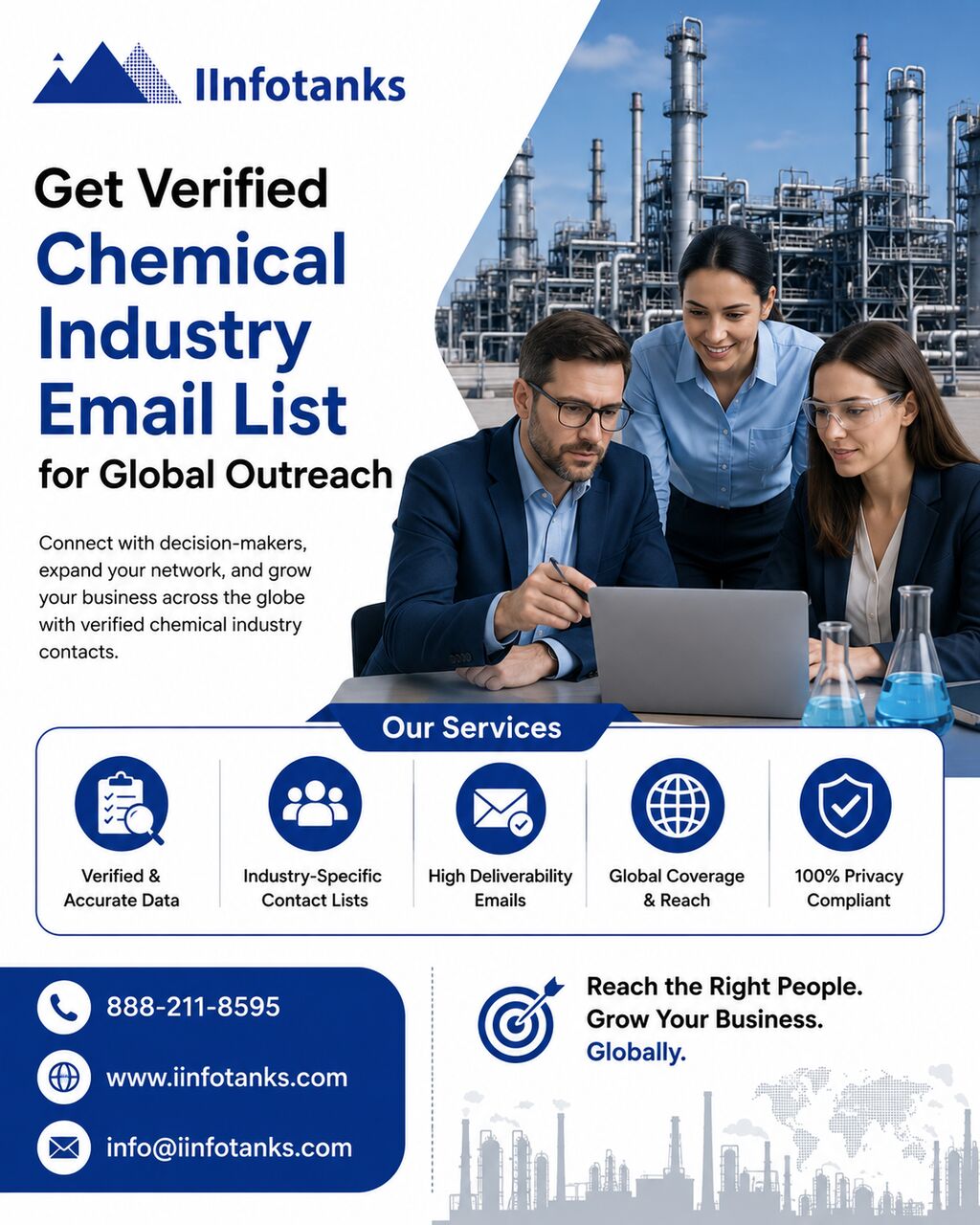 New York, Software Development, Get Verified Chemical Industry Email List For Global Outreach