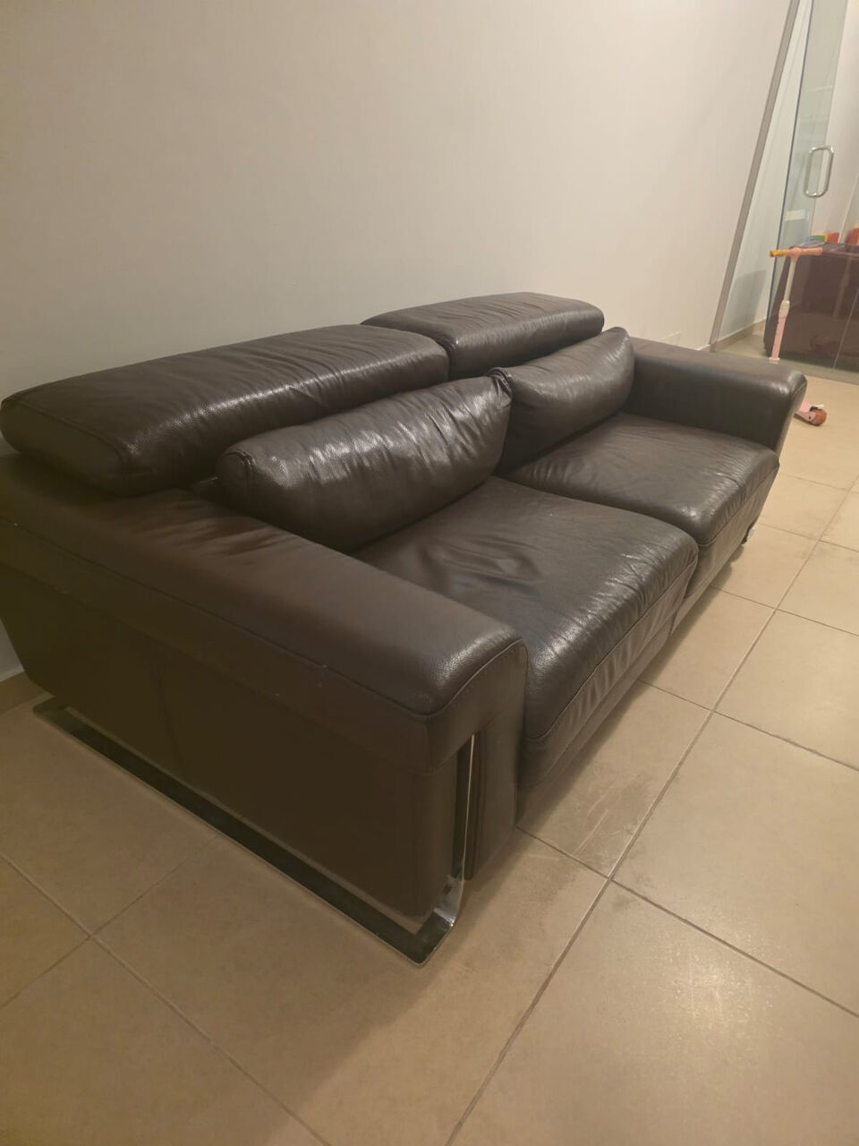 Khobar, Furniture, SAR 750,  Leather Sofa